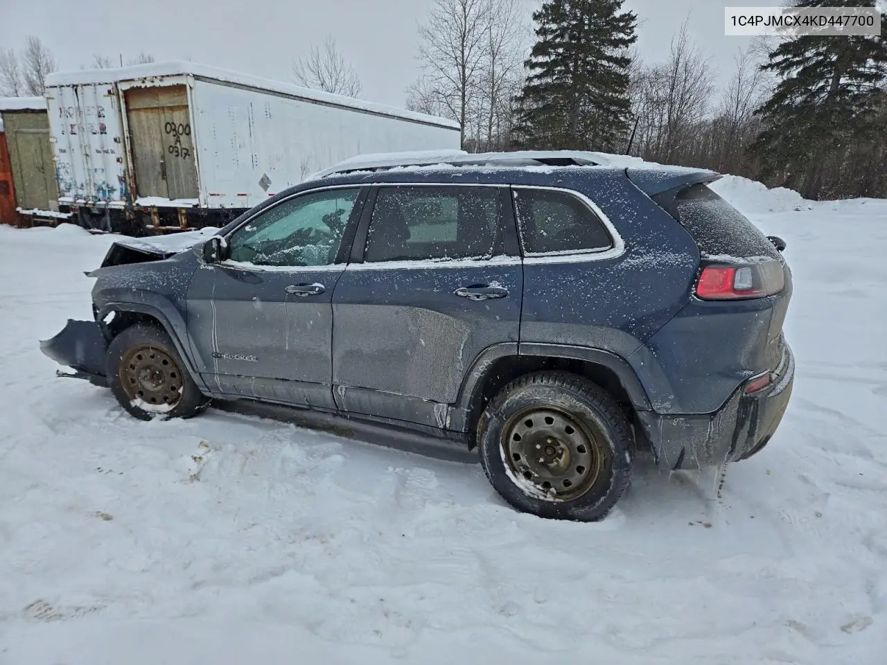 1C4PJMCX4KD447700 2019 Jeep Cherokee Latitude