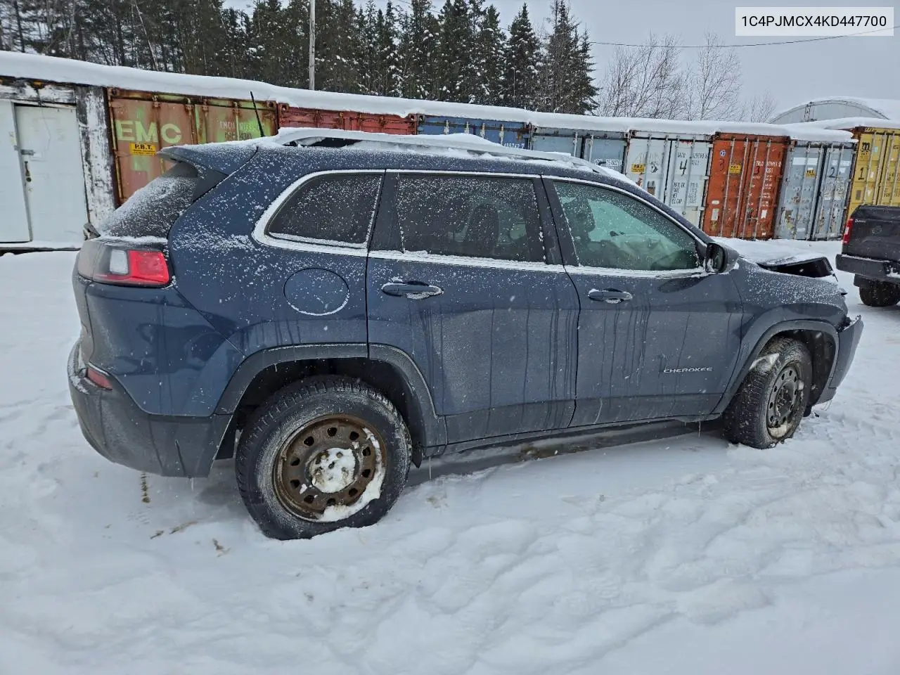 1C4PJMCX4KD447700 2019 Jeep Cherokee Latitude