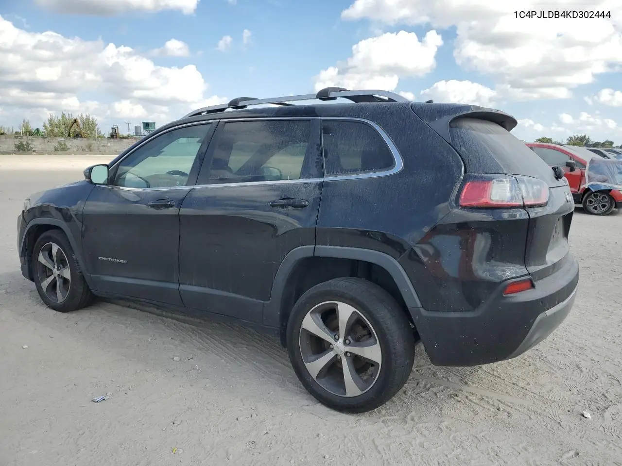 2019 Jeep Cherokee Limited VIN: 1C4PJLDB4KD302444 Lot: 99508325