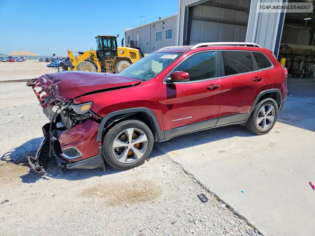 2020 Jeep Cherokee Limited VIN: 1C4PJMDN5LD546007 Lot: 55543936