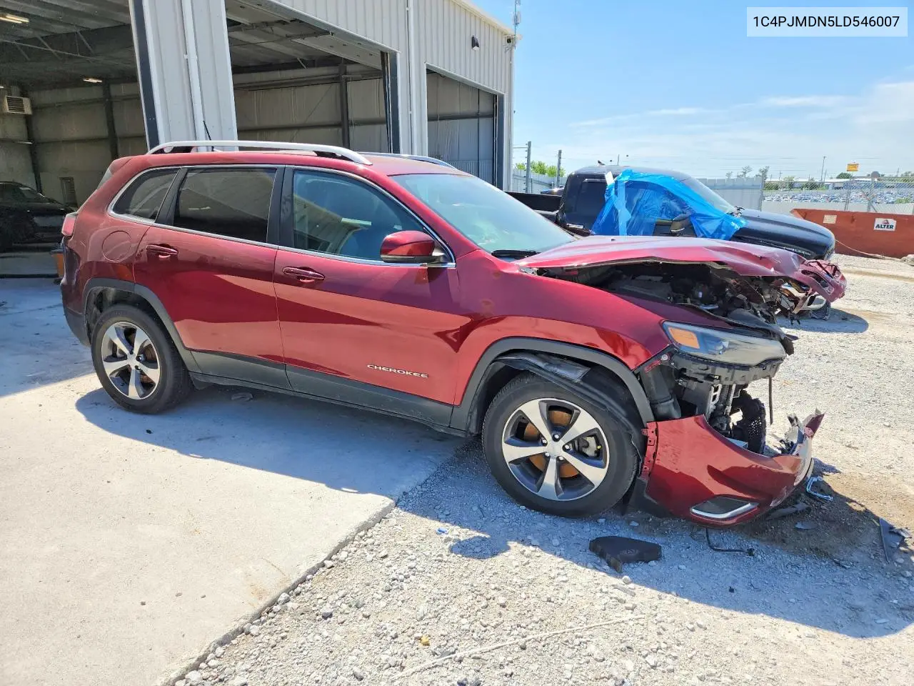 2020 Jeep Cherokee Limited VIN: 1C4PJMDN5LD546007 Lot: 55543936