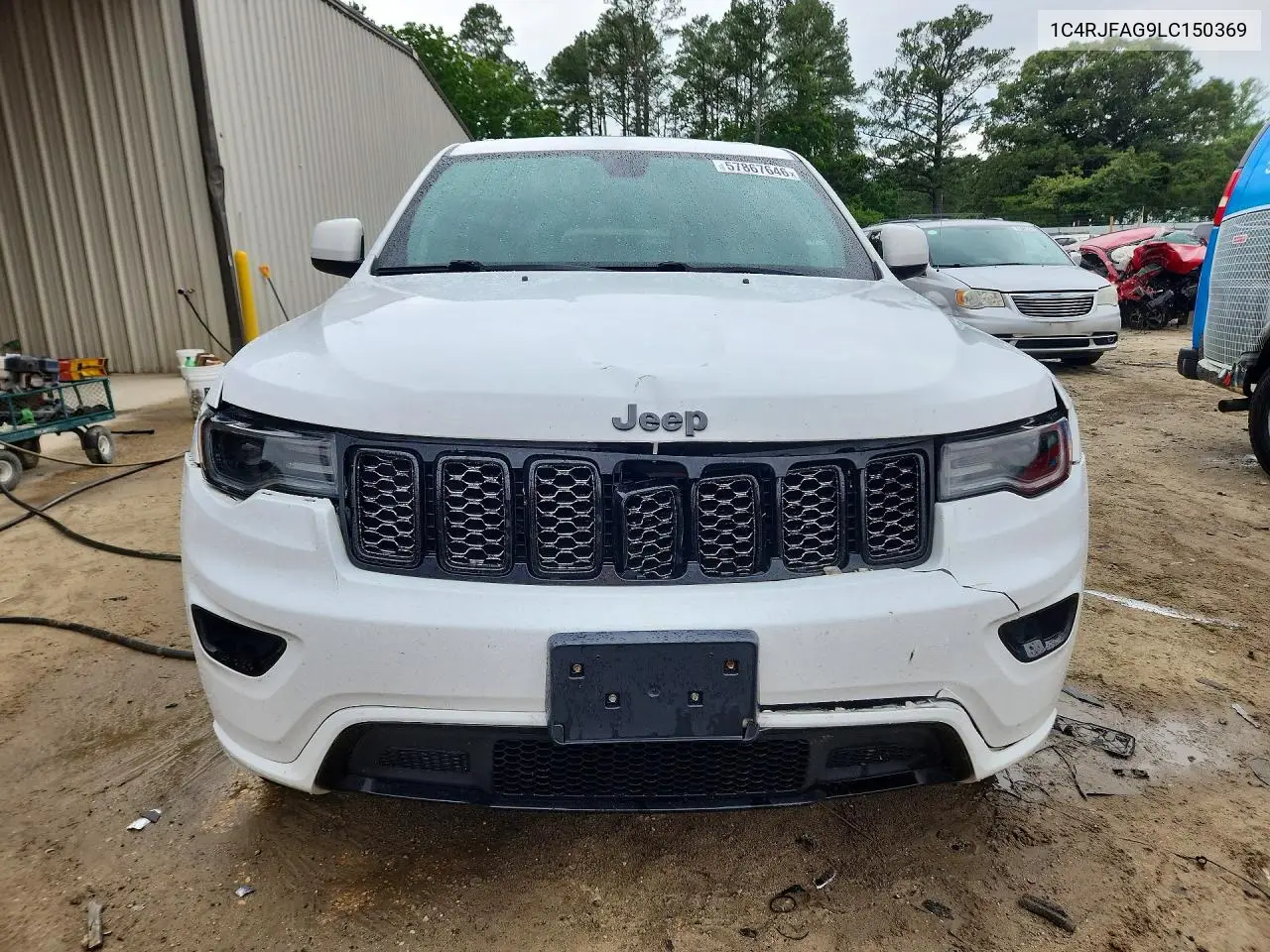 2020 Jeep Grand Cherokee Laredo VIN: 1C4RJFAG9LC150369 Lot: 57867646