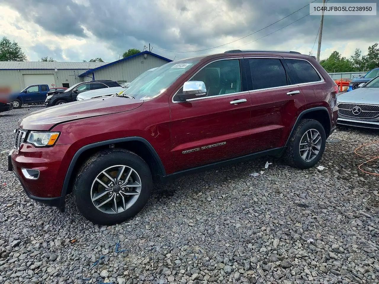 2020 Jeep Grand Cherokee Limited VIN: 1C4RJFBG5LC238950 Lot: 58361296