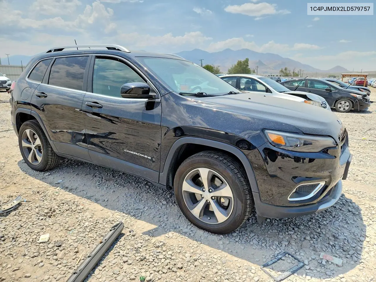 2020 Jeep Cherokee Limited VIN: 1C4PJMDX2LD579757 Lot: 58419946