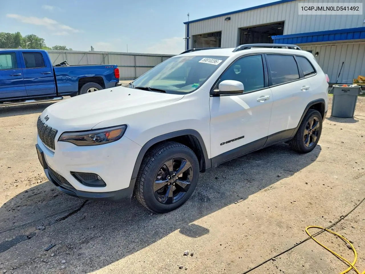 2020 Jeep Cherokee Latitude Plus VIN: 1C4PJMLN0LD541492 Lot: 58810296