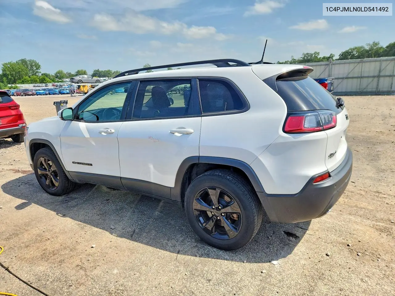 2020 Jeep Cherokee Latitude Plus VIN: 1C4PJMLN0LD541492 Lot: 58810296