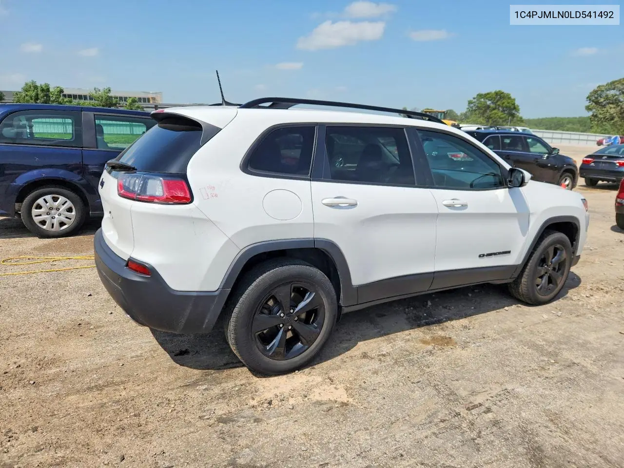 2020 Jeep Cherokee Latitude Plus VIN: 1C4PJMLN0LD541492 Lot: 58810296