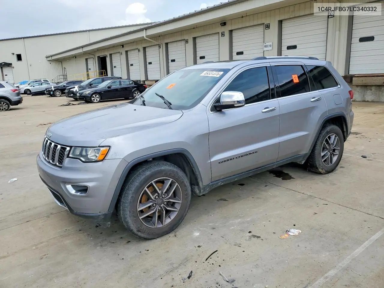 2020 Jeep Grand Cherokee Limited VIN: 1C4RJFBG7LC340332 Lot: 59331376