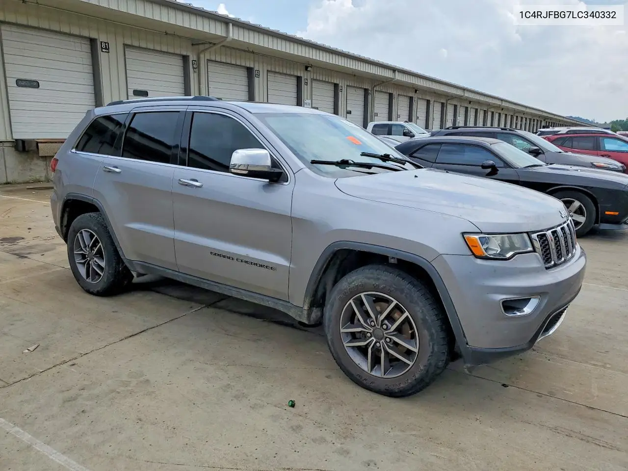 2020 Jeep Grand Cherokee Limited VIN: 1C4RJFBG7LC340332 Lot: 59331376