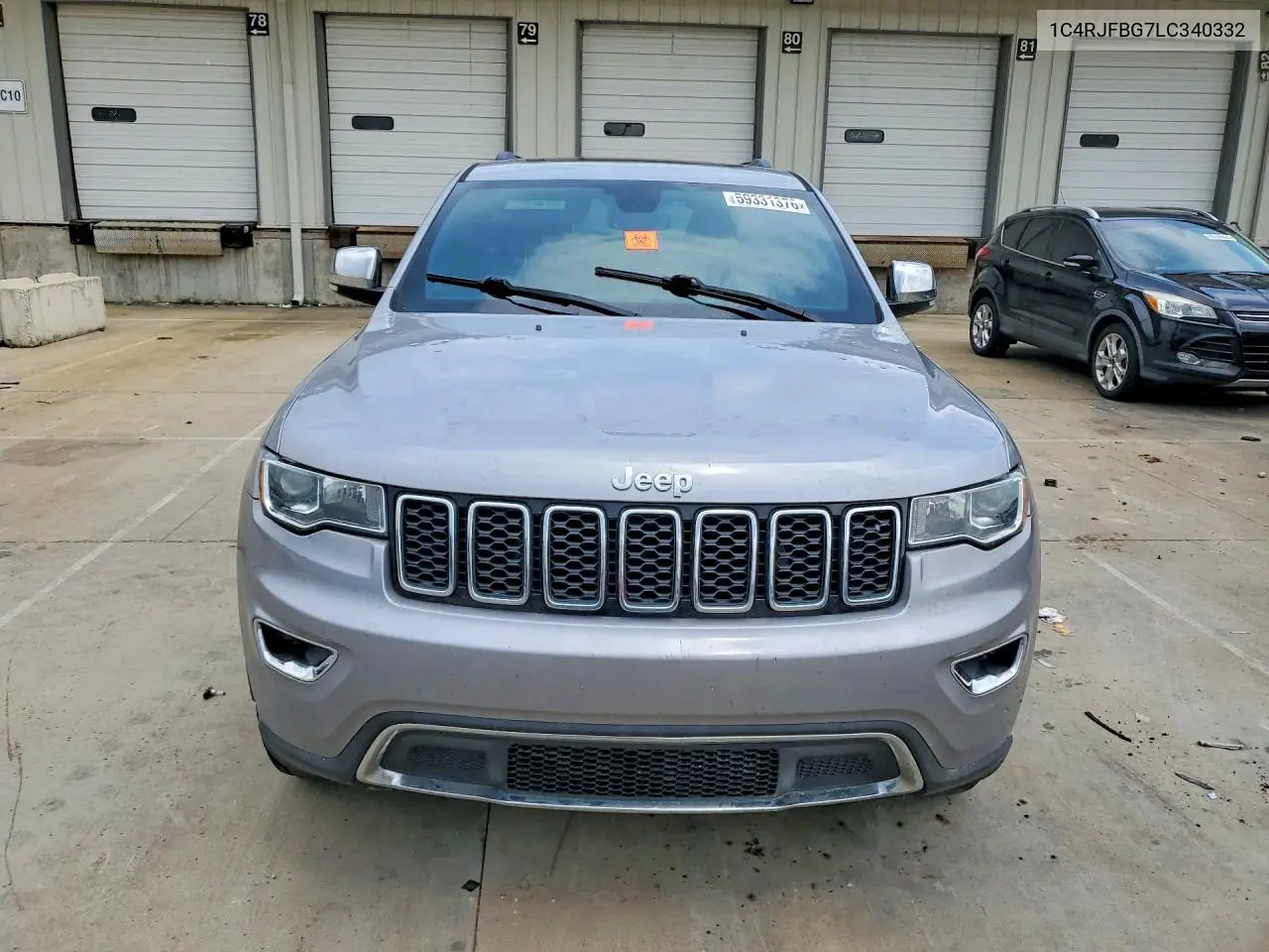 2020 Jeep Grand Cherokee Limited VIN: 1C4RJFBG7LC340332 Lot: 59331376