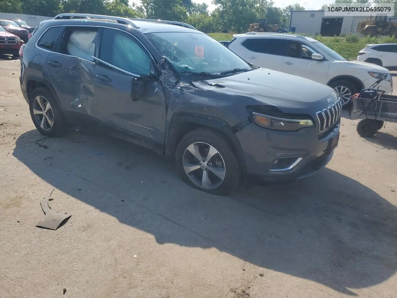 2020 Jeep Cherokee Limited VIN: 1C4PJMDX2LD635079 Lot: 59345076
