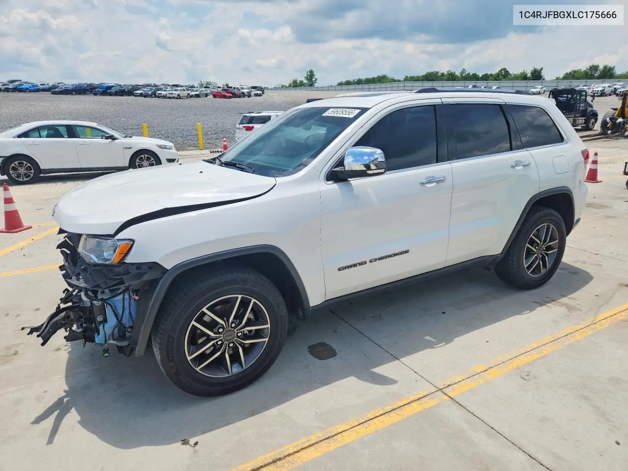2020 Jeep Grand Cherokee Limited VIN: 1C4RJFBGXLC175666 Lot: 59609556