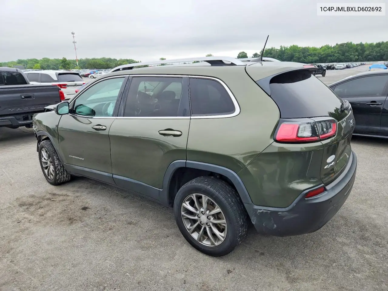 2020 Jeep Cherokee Latitude Plus VIN: 1C4PJMLBXLD602692 Lot: 59952806
