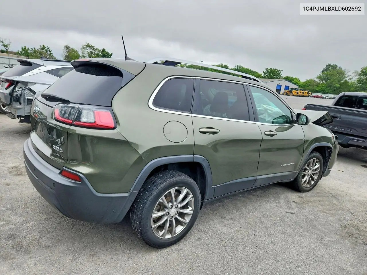 2020 Jeep Cherokee Latitude Plus VIN: 1C4PJMLBXLD602692 Lot: 59952806