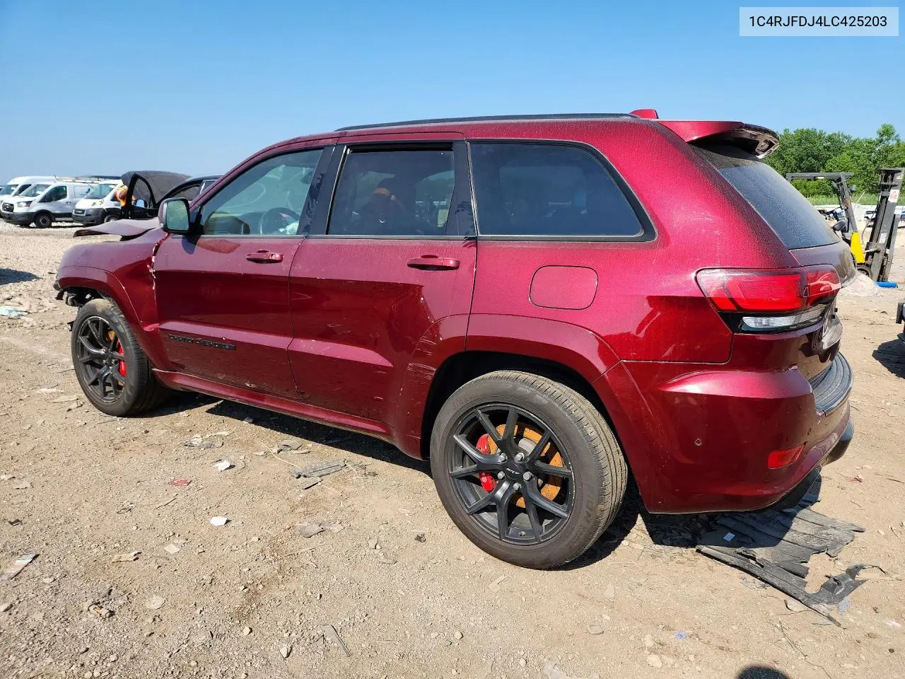 2020 Jeep Grand Cherokee Srt-8 VIN: 1C4RJFDJ4LC425203 Lot: 60841406