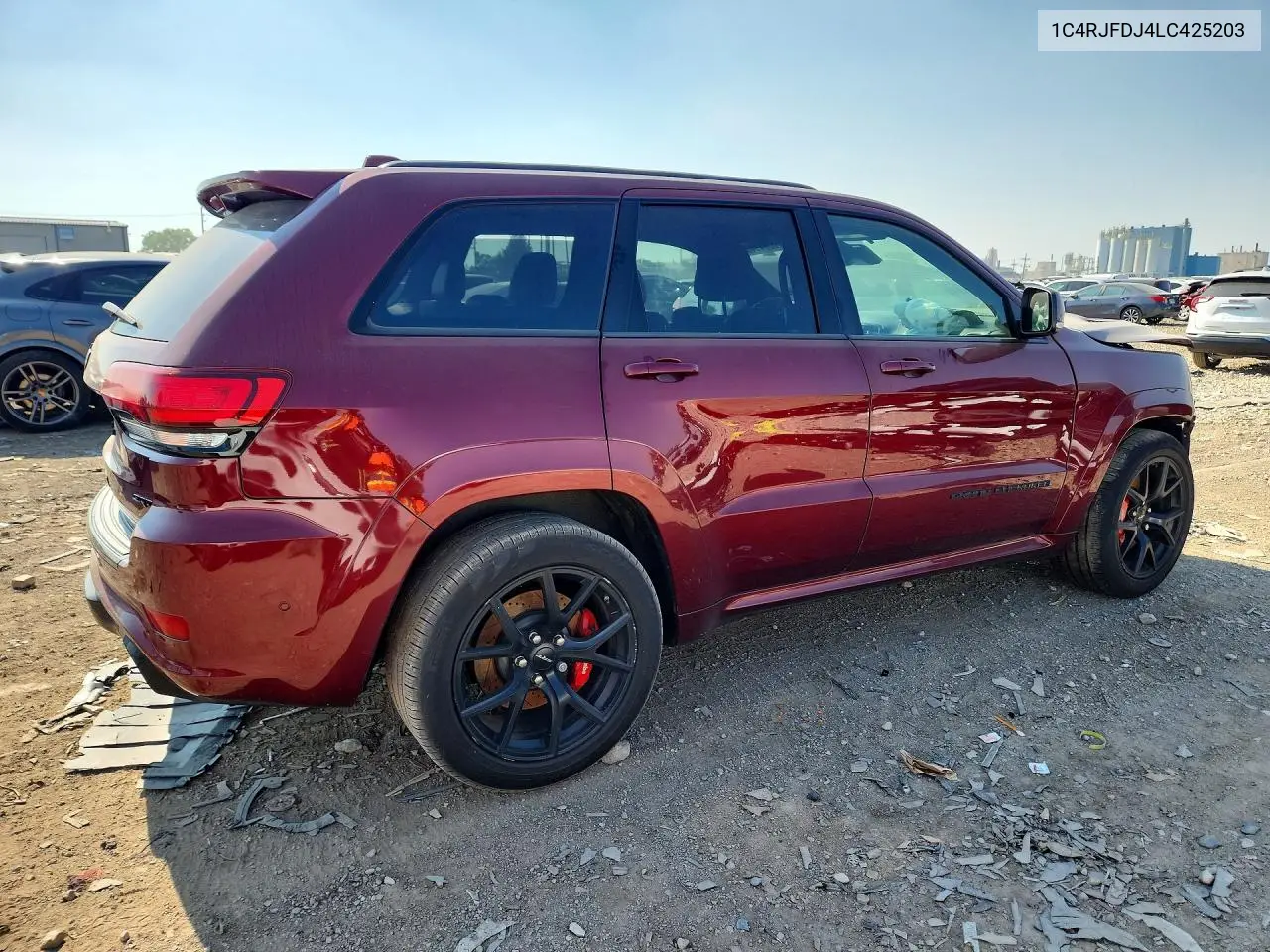 2020 Jeep Grand Cherokee Srt-8 VIN: 1C4RJFDJ4LC425203 Lot: 60841406