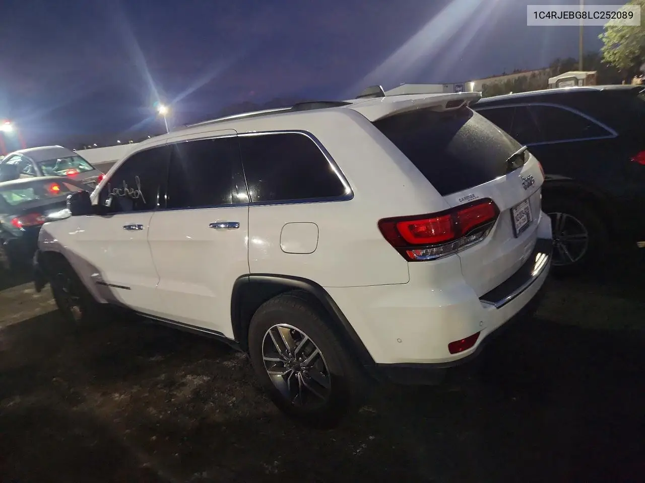 2020 Jeep Grand Cherokee Limited VIN: 1C4RJEBG8LC252089 Lot: 61640966