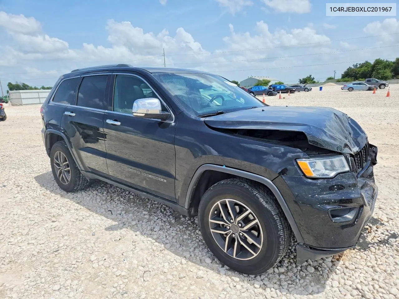 2020 Jeep Grand Cherokee Limited VIN: 1C4RJEBGXLC201967 Lot: 61814116