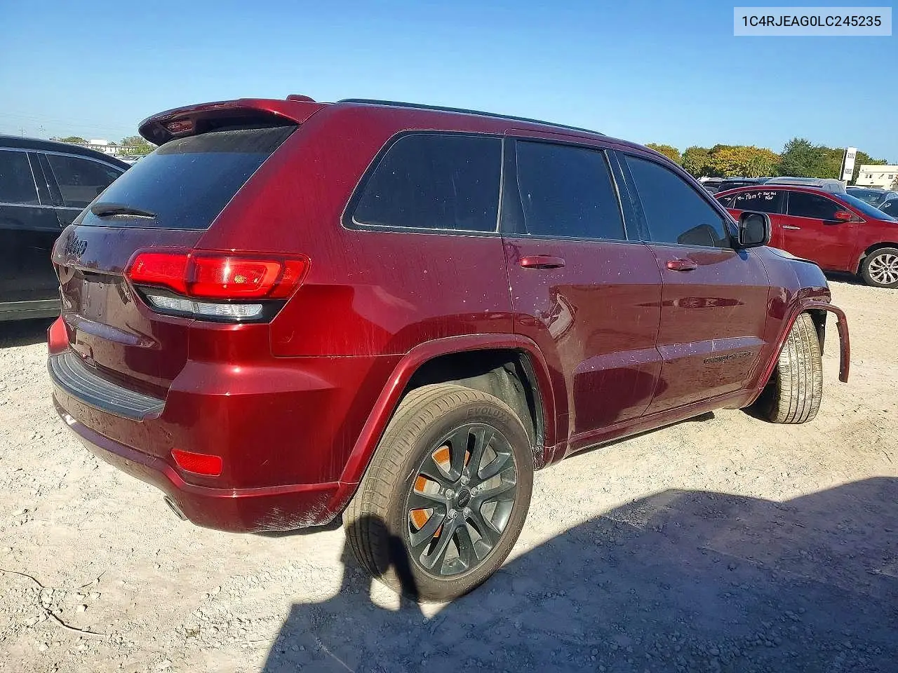 2020 Jeep Grand Cherokee Laredo VIN: 1C4RJEAG0LC245235 Lot: 62154106