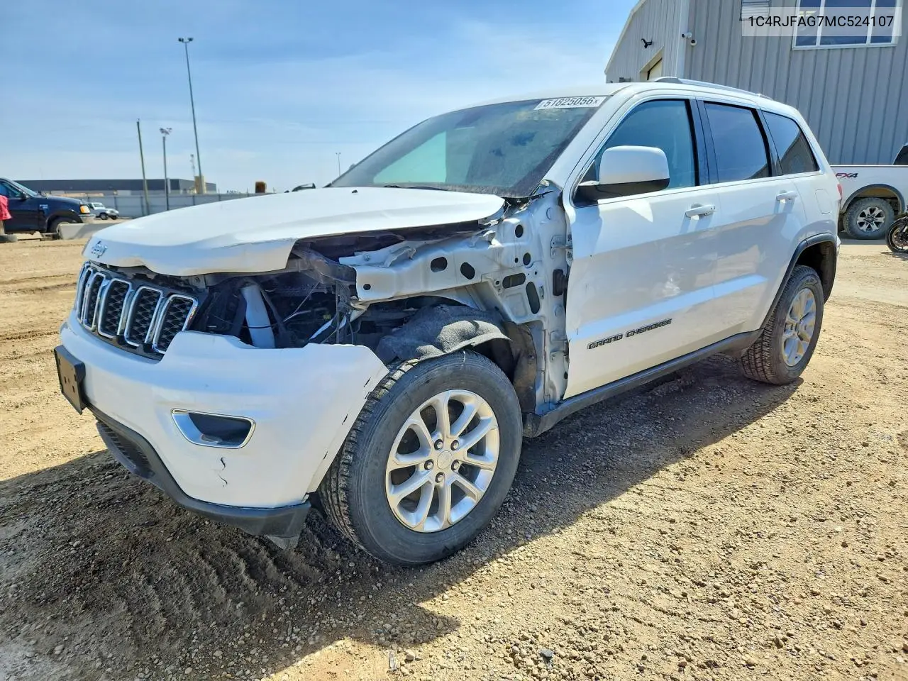1C4RJFAG7MC524107 2021 Jeep Grand Cherokee Laredo