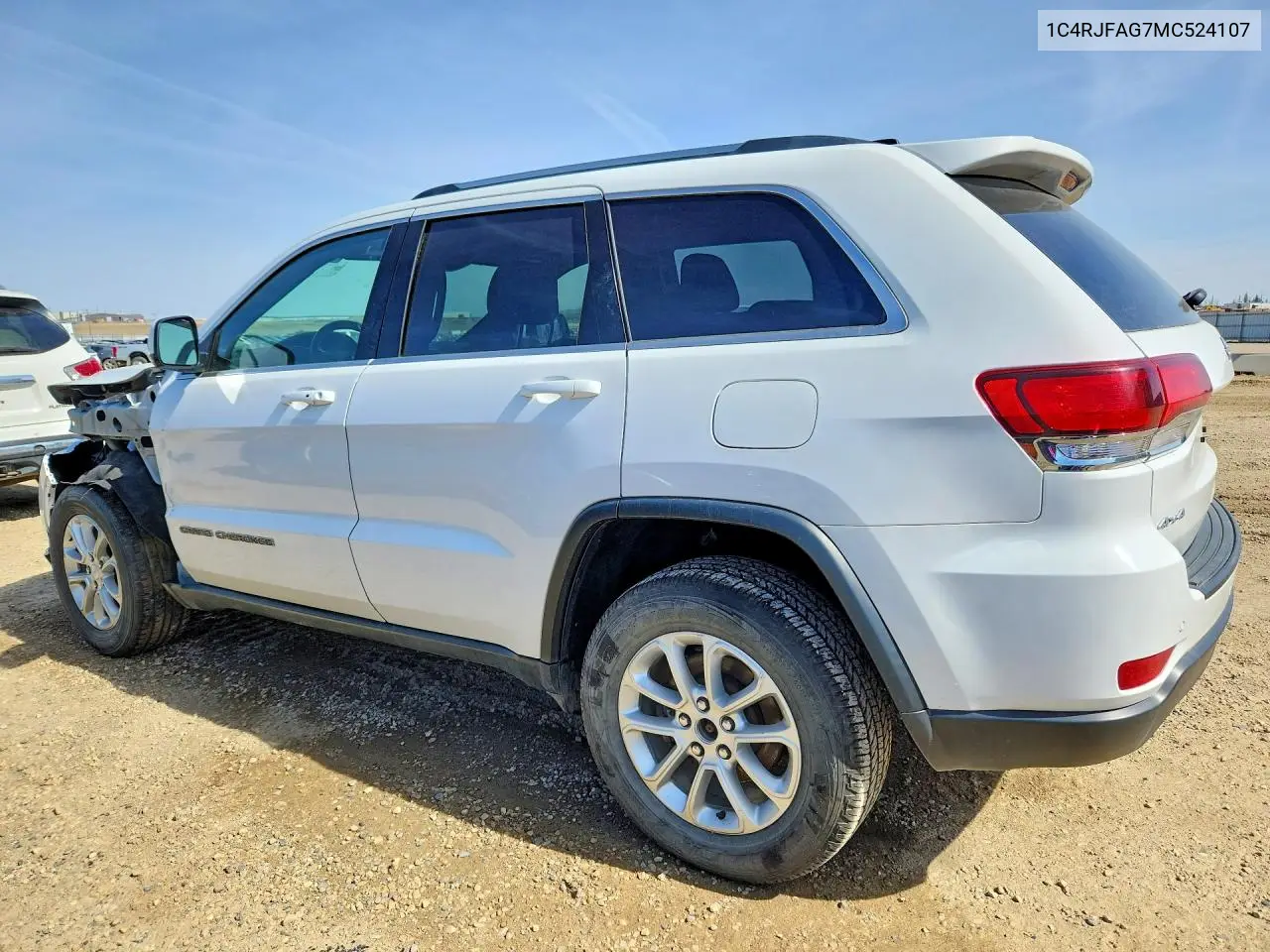 1C4RJFAG7MC524107 2021 Jeep Grand Cherokee Laredo