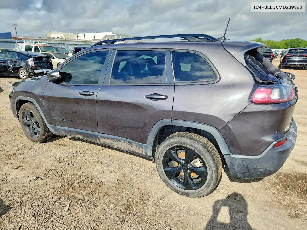 2021 Jeep Cherokee Latitude Plus VIN: 1C4PJLLBXMD239998 Lot: 55287336