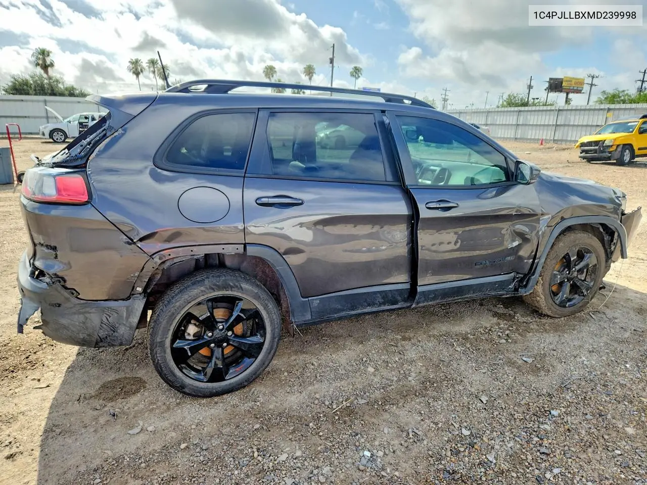 2021 Jeep Cherokee Latitude Plus VIN: 1C4PJLLBXMD239998 Lot: 55287336