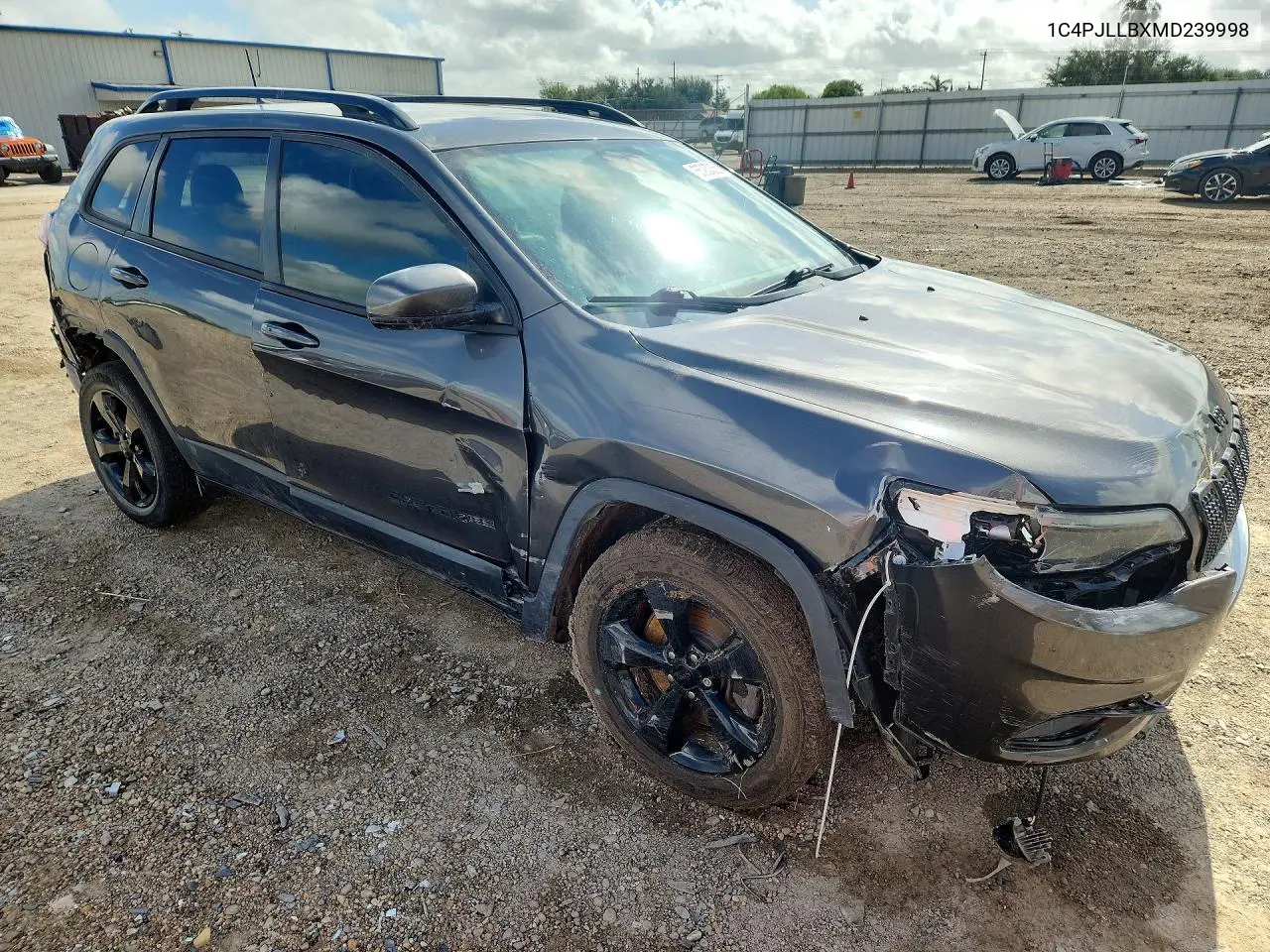 2021 Jeep Cherokee Latitude Plus VIN: 1C4PJLLBXMD239998 Lot: 55287336