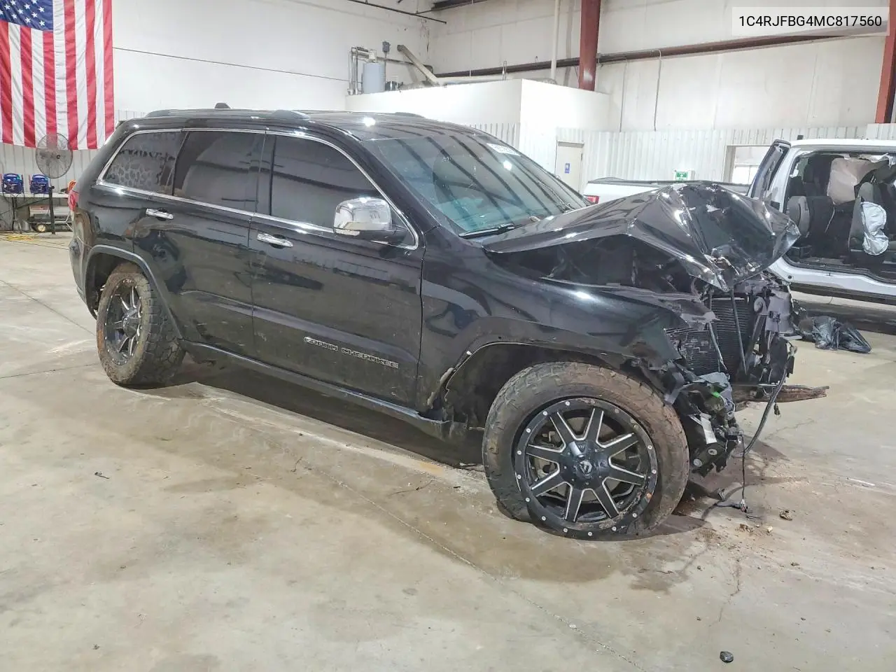 2021 Jeep Grand Cherokee Limited VIN: 1C4RJFBG4MC817560 Lot: 56576536
