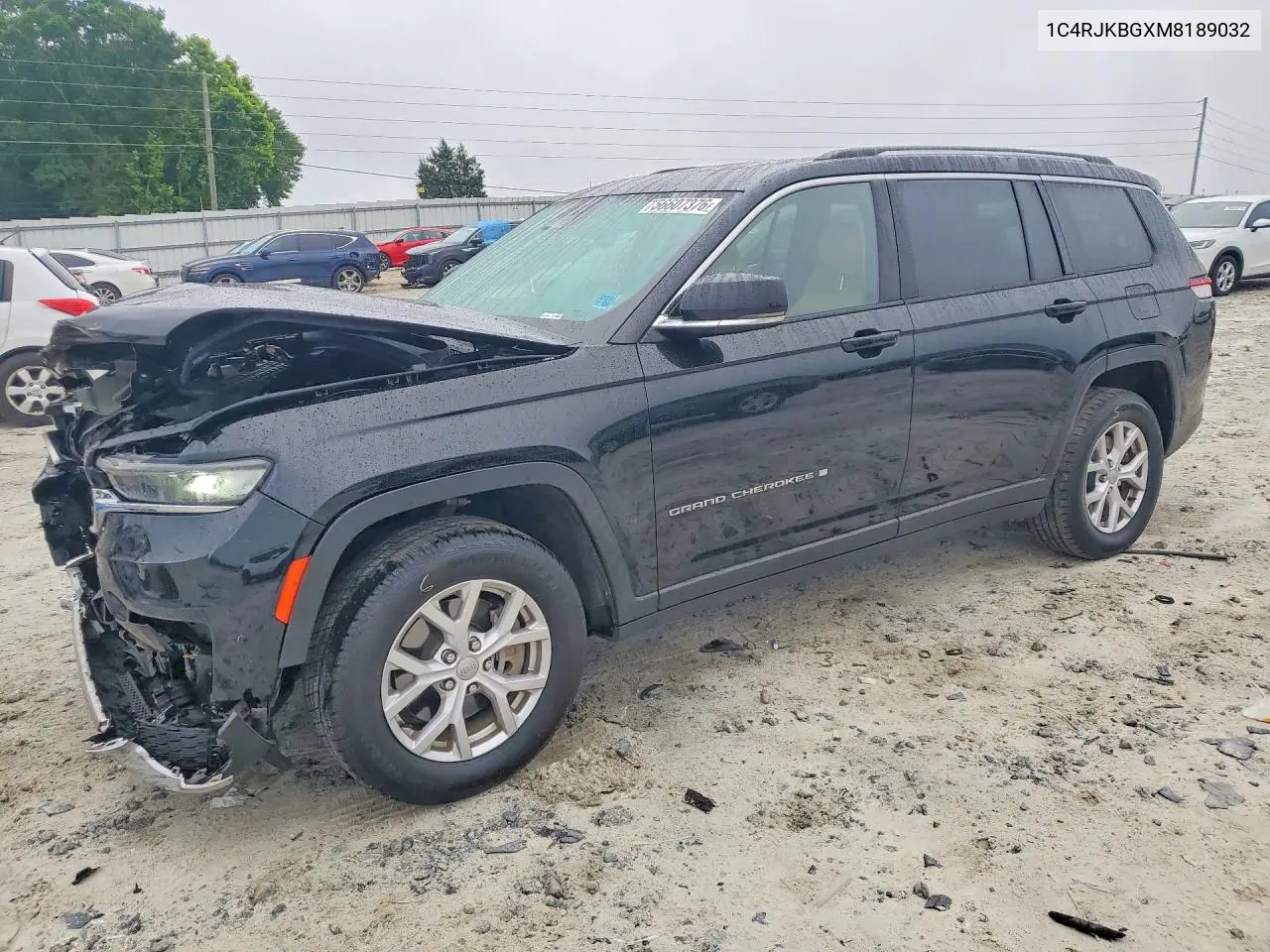 2021 Jeep Grand Cherokee L Limited VIN: 1C4RJKBGXM8189032 Lot: 56607376