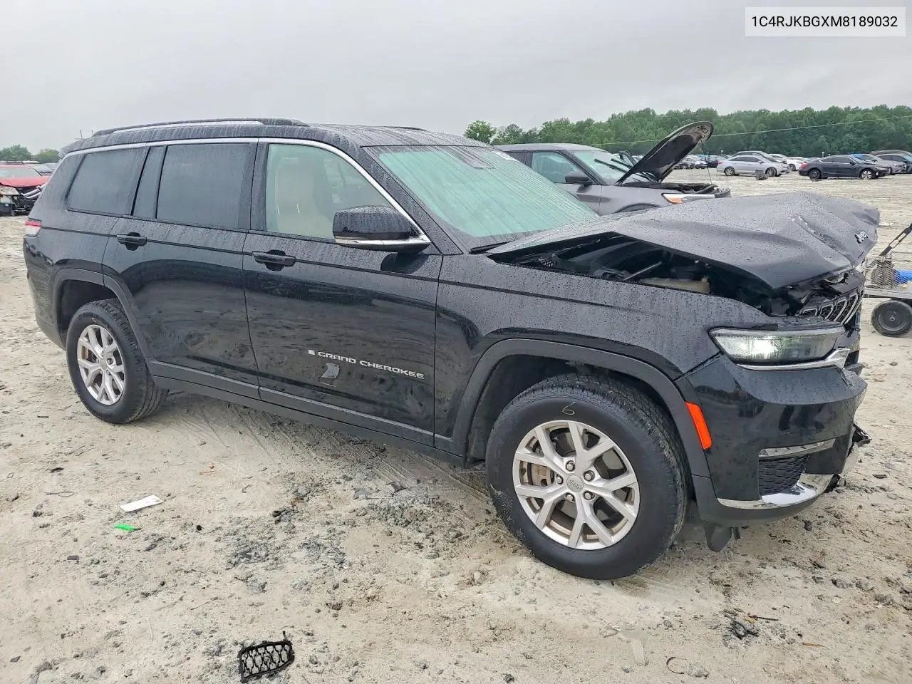 2021 Jeep Grand Cherokee L Limited VIN: 1C4RJKBGXM8189032 Lot: 56607376