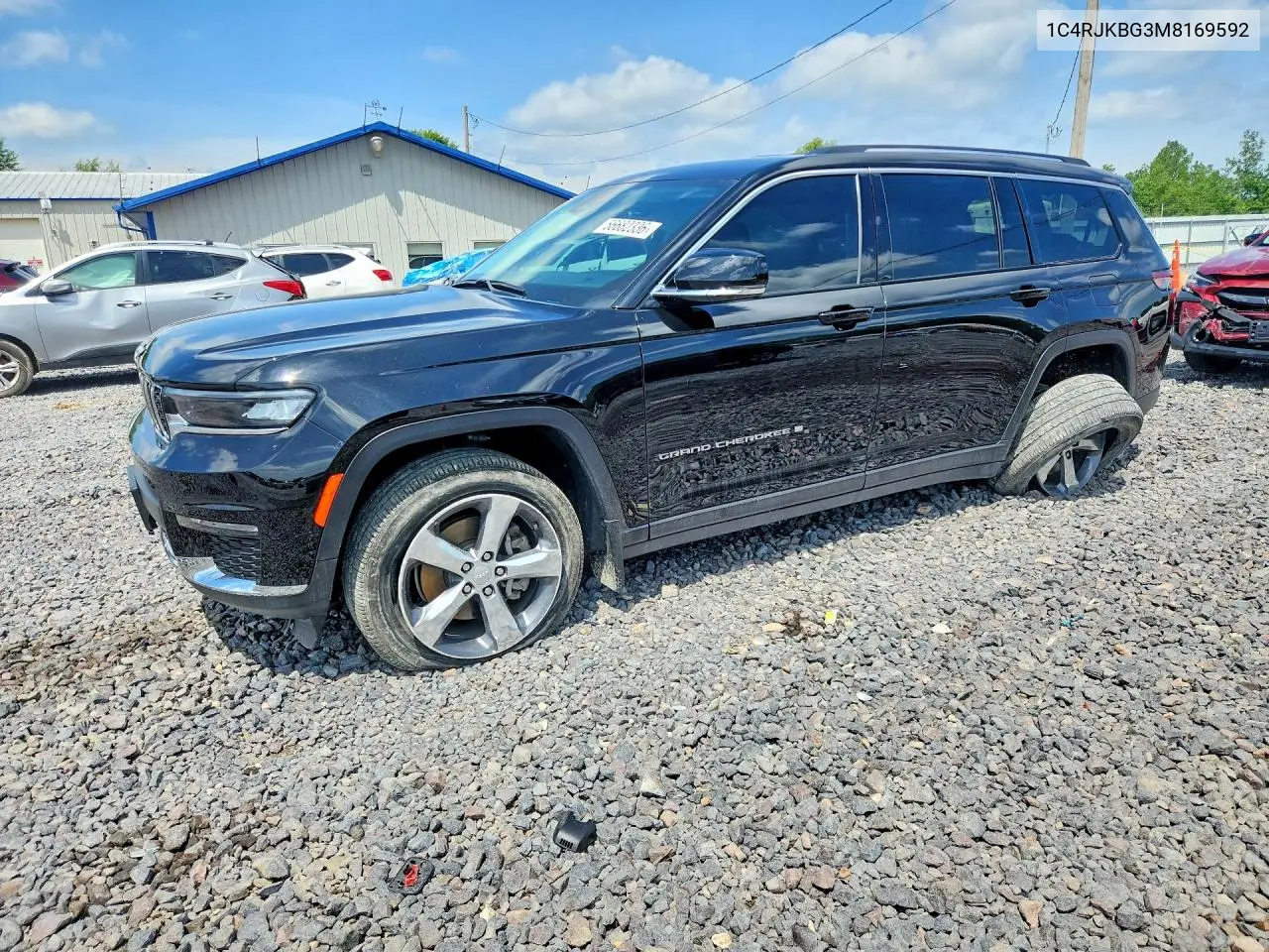2021 Jeep Grand Cherokee L Limited VIN: 1C4RJKBG3M8169592 Lot: 56682336