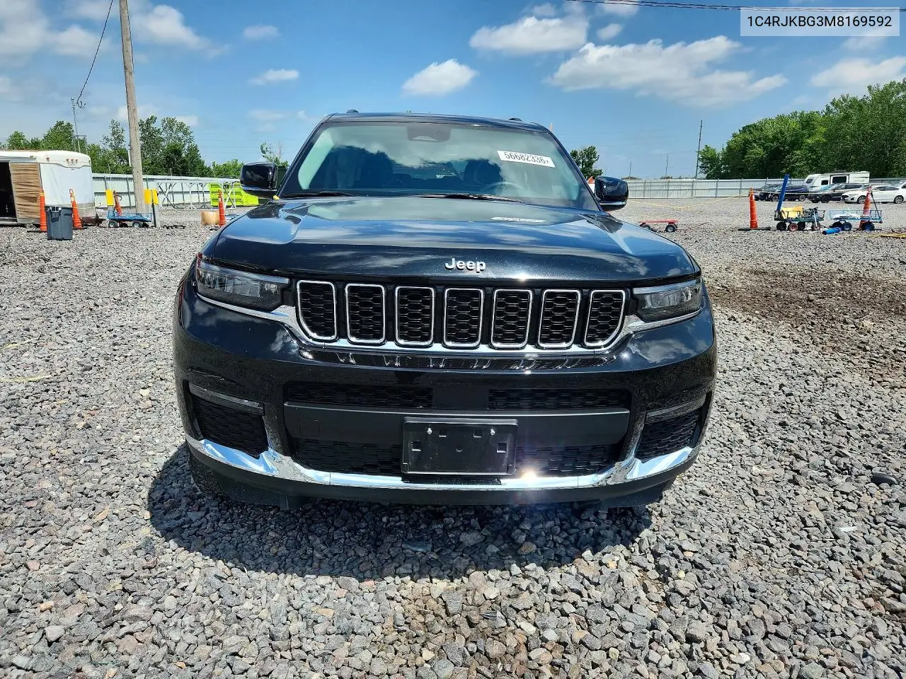 2021 Jeep Grand Cherokee L Limited VIN: 1C4RJKBG3M8169592 Lot: 56682336