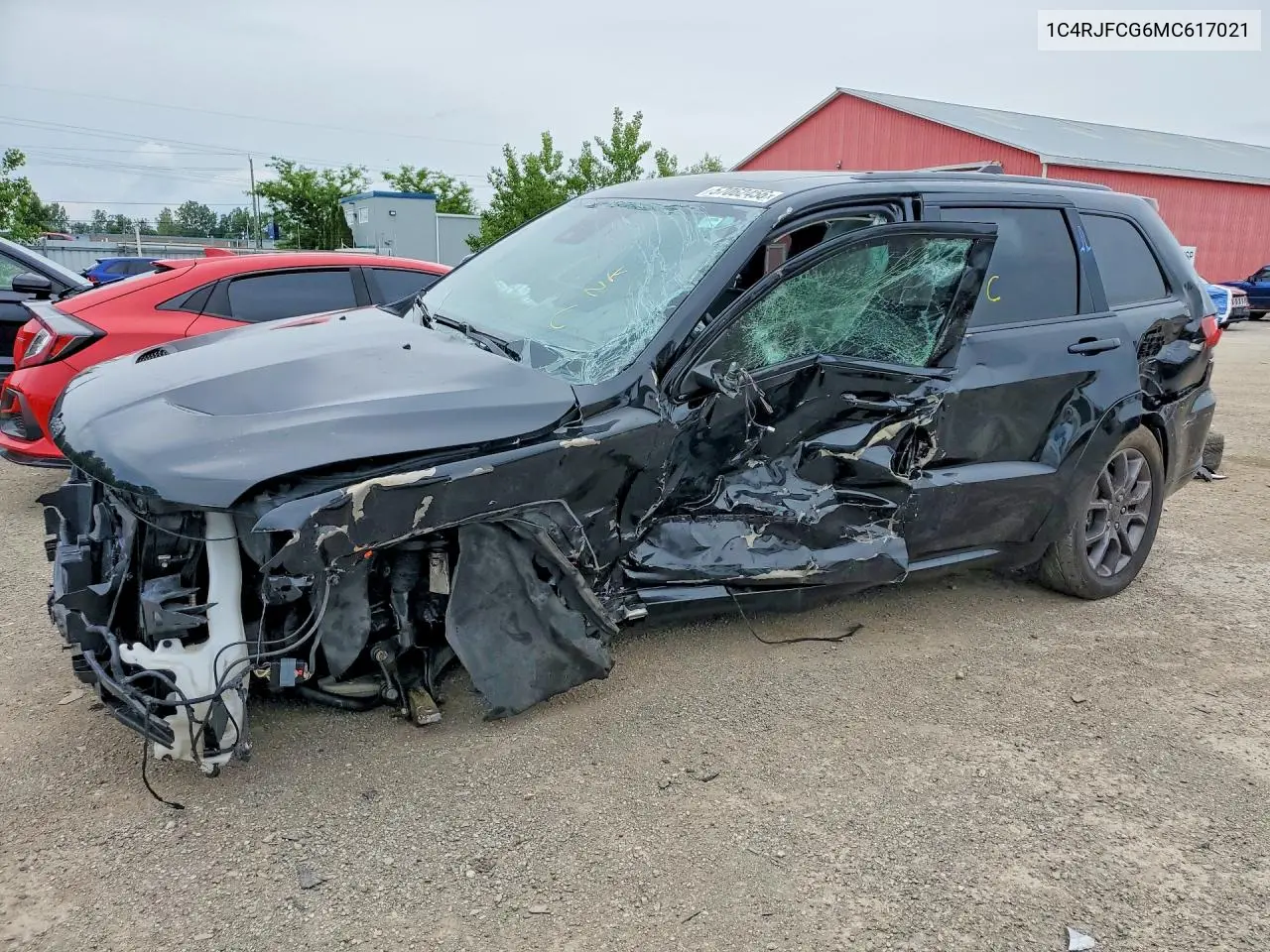 2021 Jeep Grand Cherokee Overland VIN: 1C4RJFCG6MC617021 Lot: 57062456