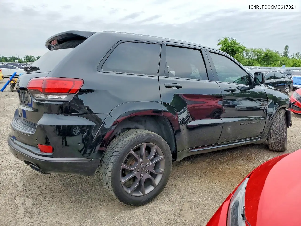 2021 Jeep Grand Cherokee Overland VIN: 1C4RJFCG6MC617021 Lot: 57062456