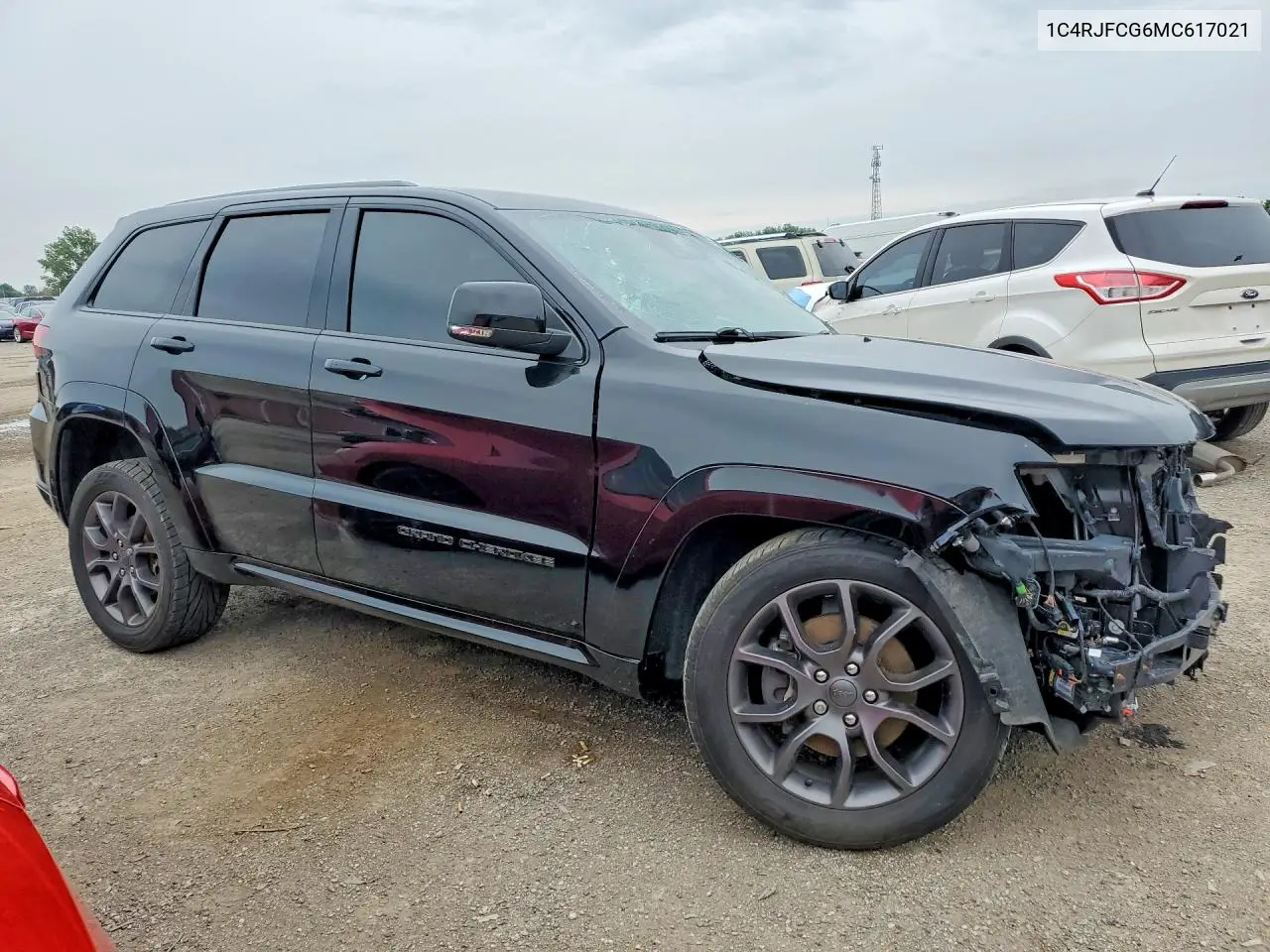 2021 Jeep Grand Cherokee Overland VIN: 1C4RJFCG6MC617021 Lot: 57062456