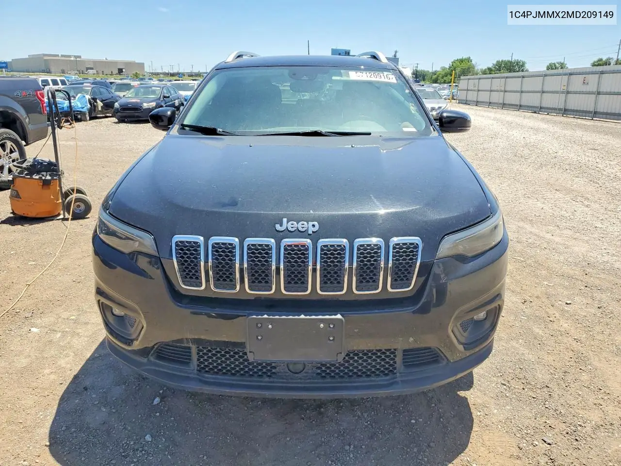 1C4PJMMX2MD209149 2021 Jeep Cherokee Latitude Lux