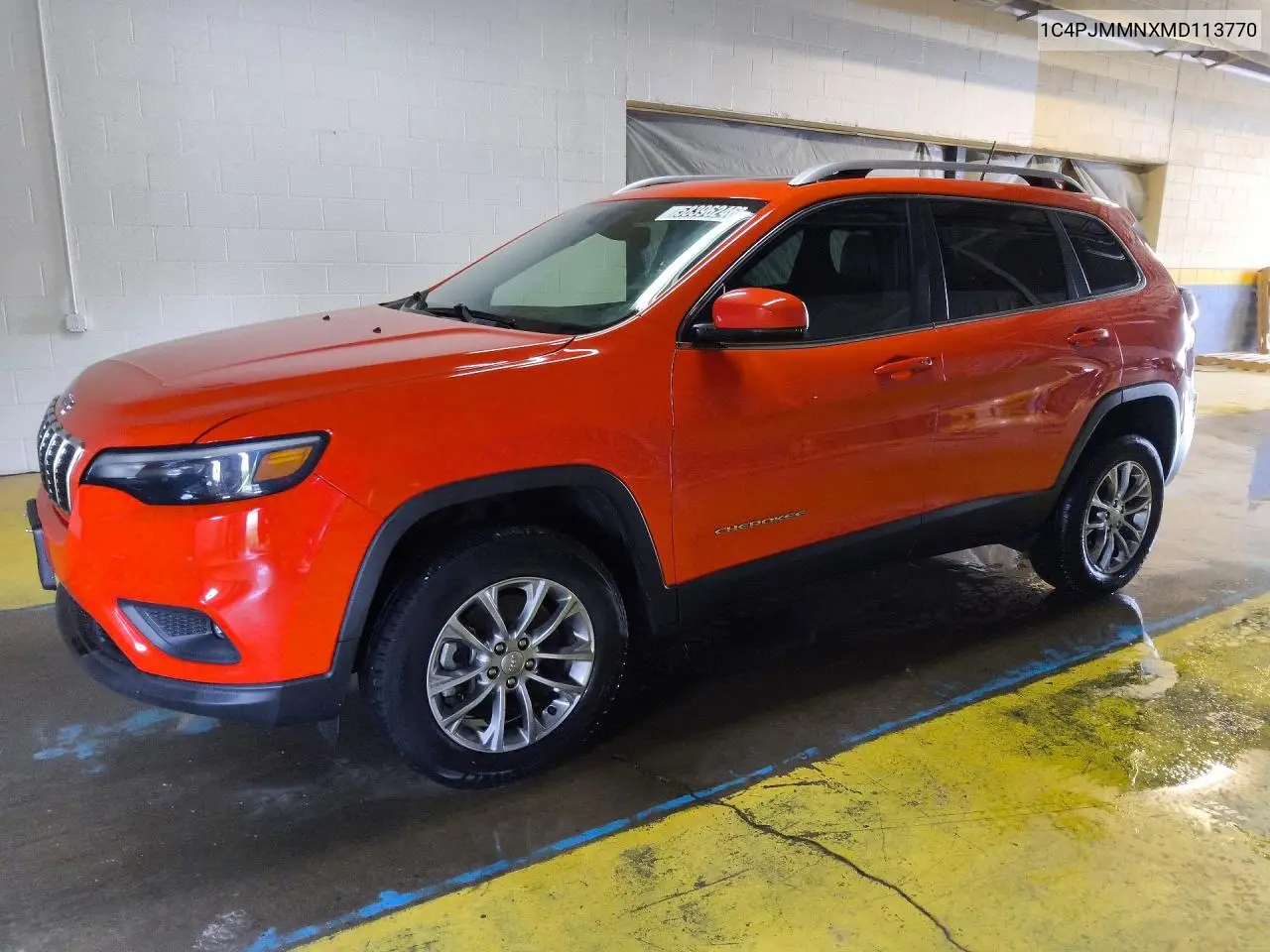 2021 Jeep Cherokee Latitude Lux VIN: 1C4PJMMNXMD113770 Lot: 58396246