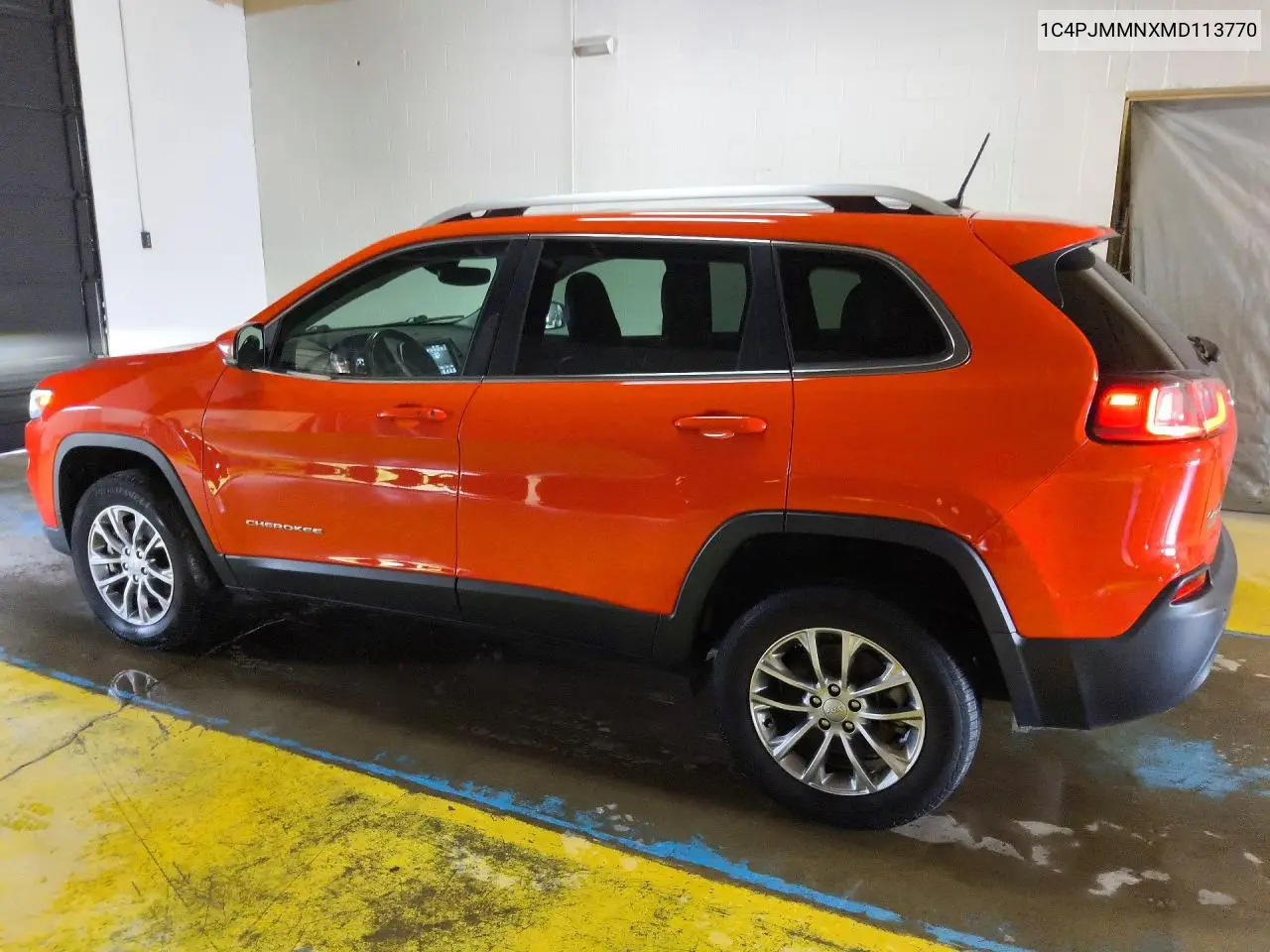 2021 Jeep Cherokee Latitude Lux VIN: 1C4PJMMNXMD113770 Lot: 58396246