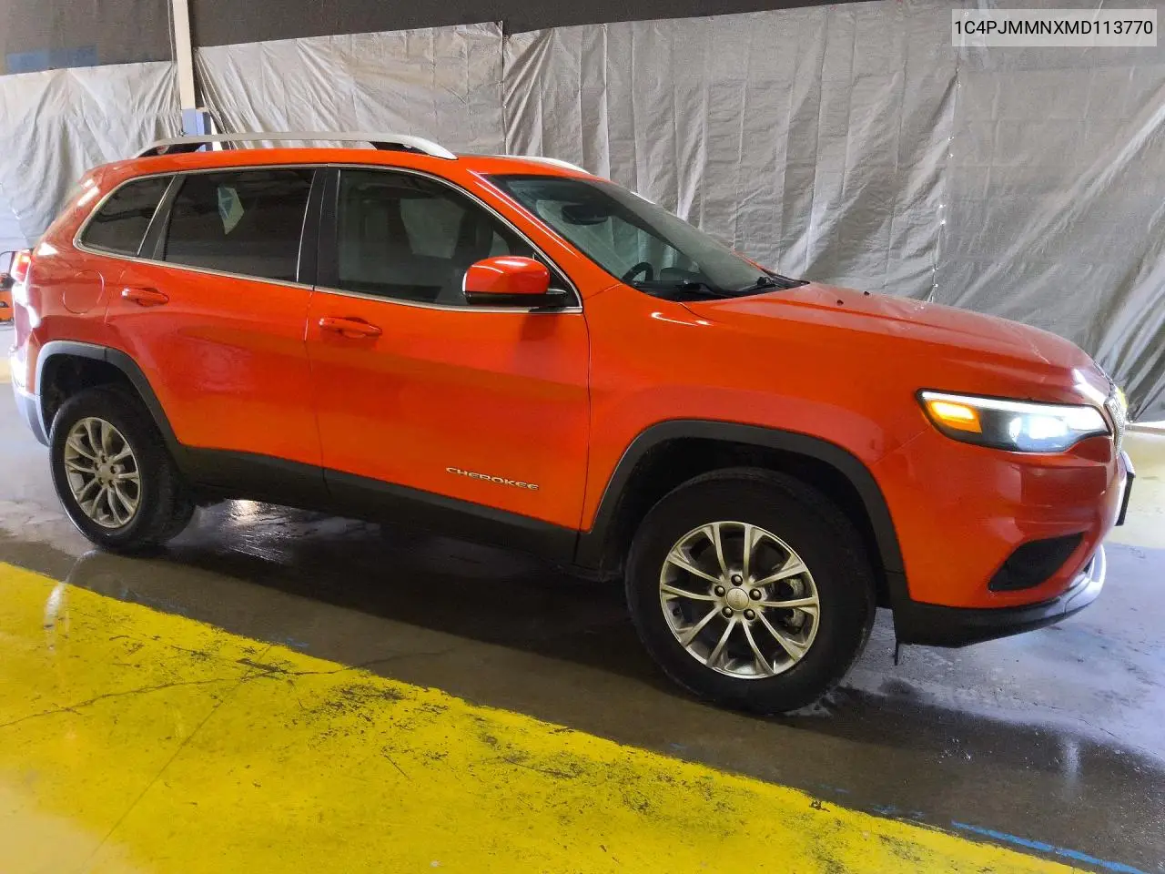 2021 Jeep Cherokee Latitude Lux VIN: 1C4PJMMNXMD113770 Lot: 58396246