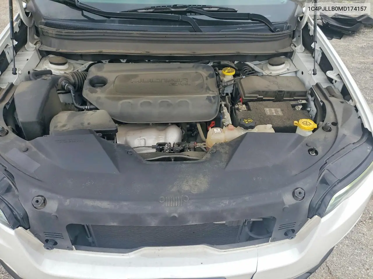 2021 Jeep Cherokee Latitude Plus VIN: 1C4PJLLB0MD174157 Lot: 58715136