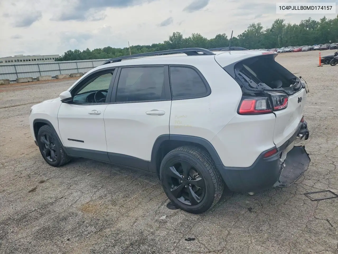 2021 Jeep Cherokee Latitude Plus VIN: 1C4PJLLB0MD174157 Lot: 58715136