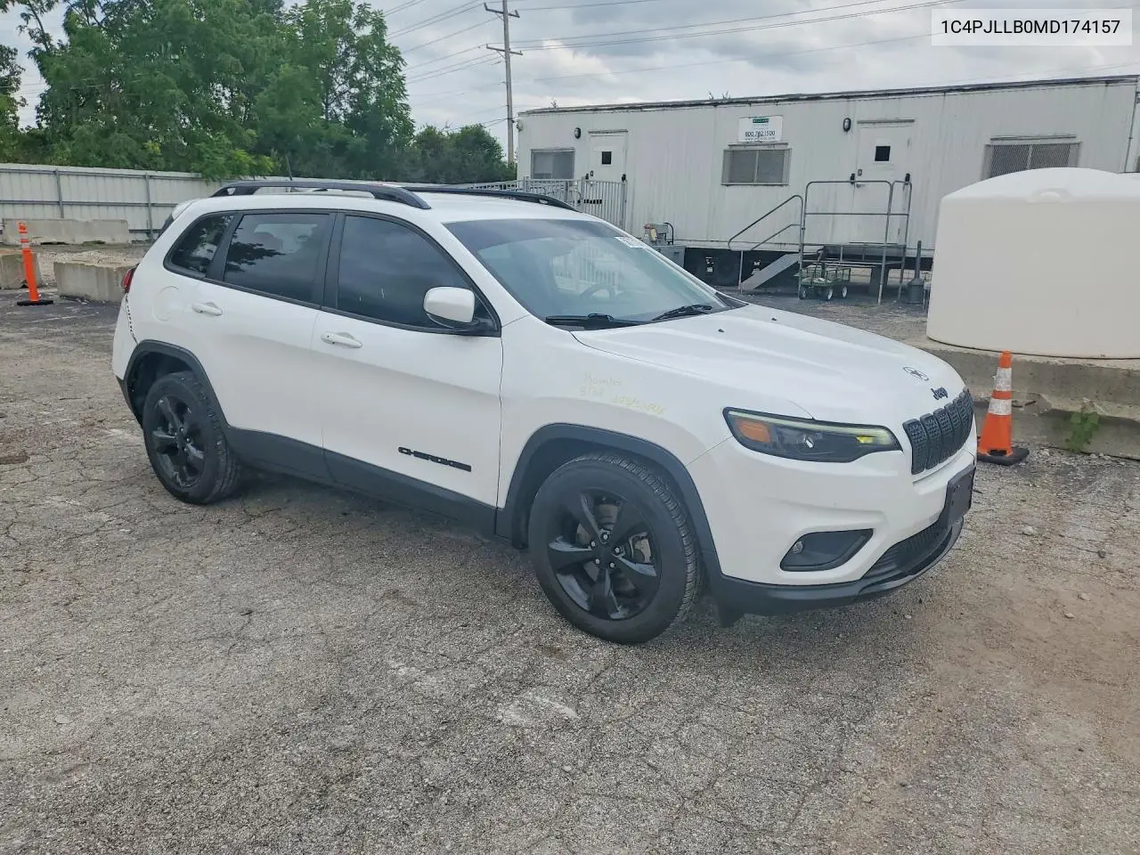 2021 Jeep Cherokee Latitude Plus VIN: 1C4PJLLB0MD174157 Lot: 58715136