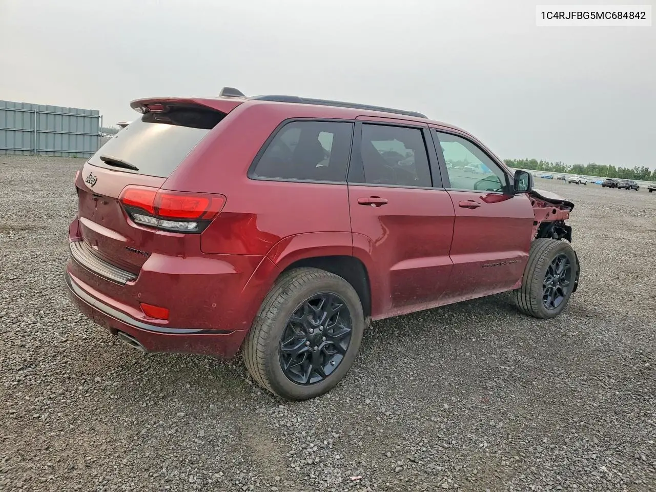 2021 Jeep Grand Cherokee Limited VIN: 1C4RJFBG5MC684842 Lot: 59256686
