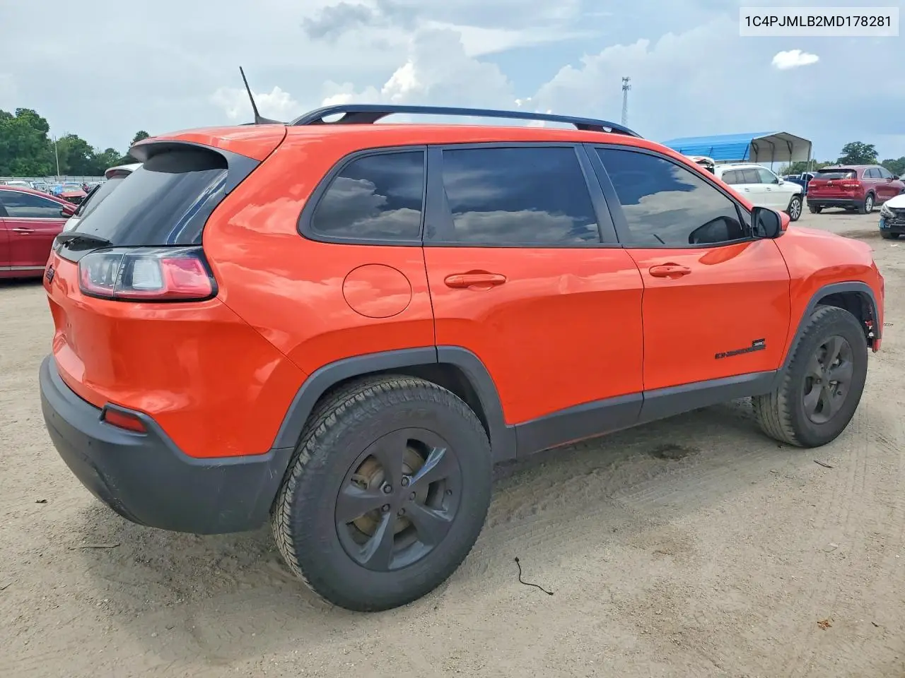 2021 Jeep Cherokee Latitude Plus VIN: 1C4PJMLB2MD178281 Lot: 59693706