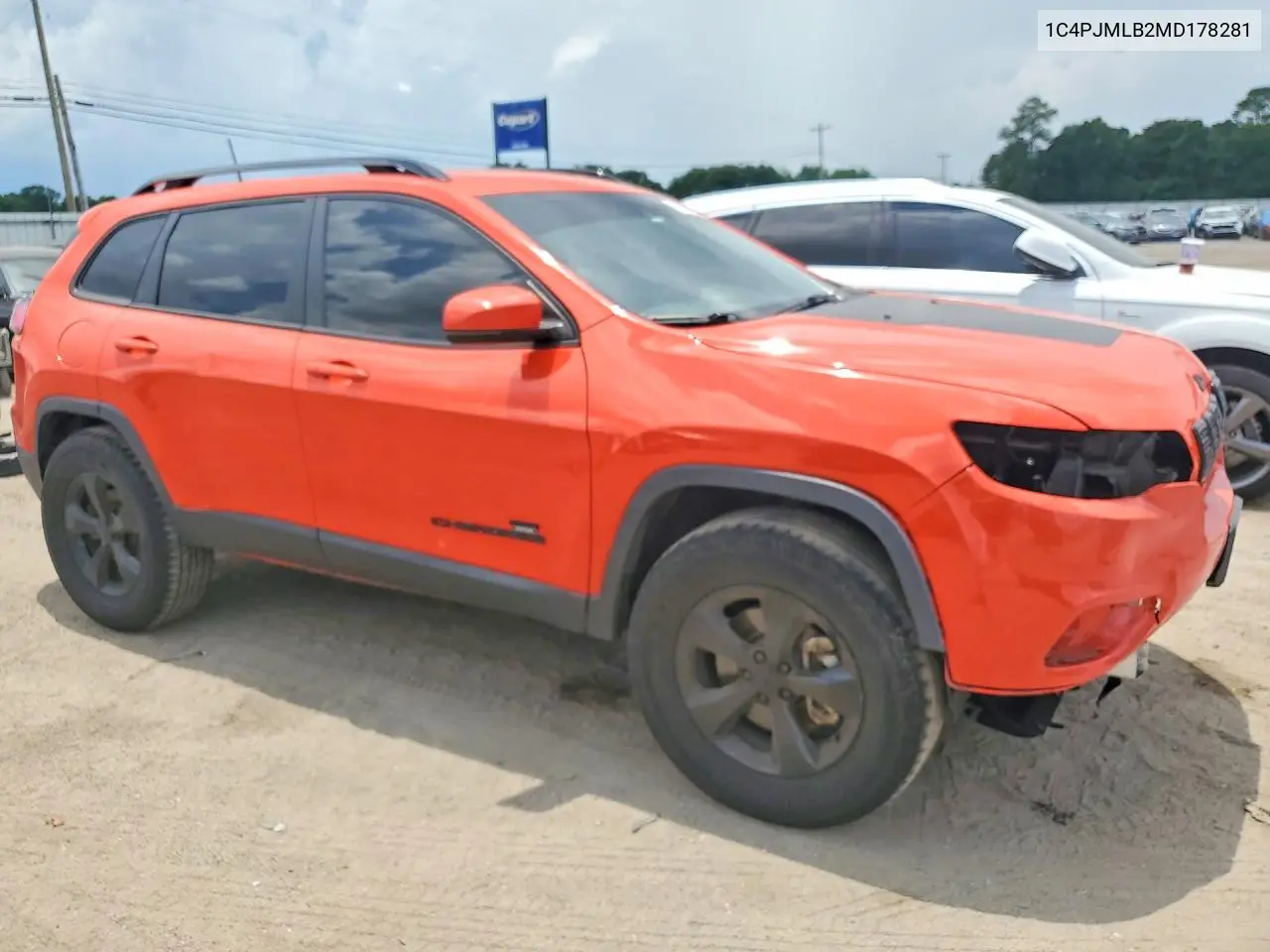 2021 Jeep Cherokee Latitude Plus VIN: 1C4PJMLB2MD178281 Lot: 59693706