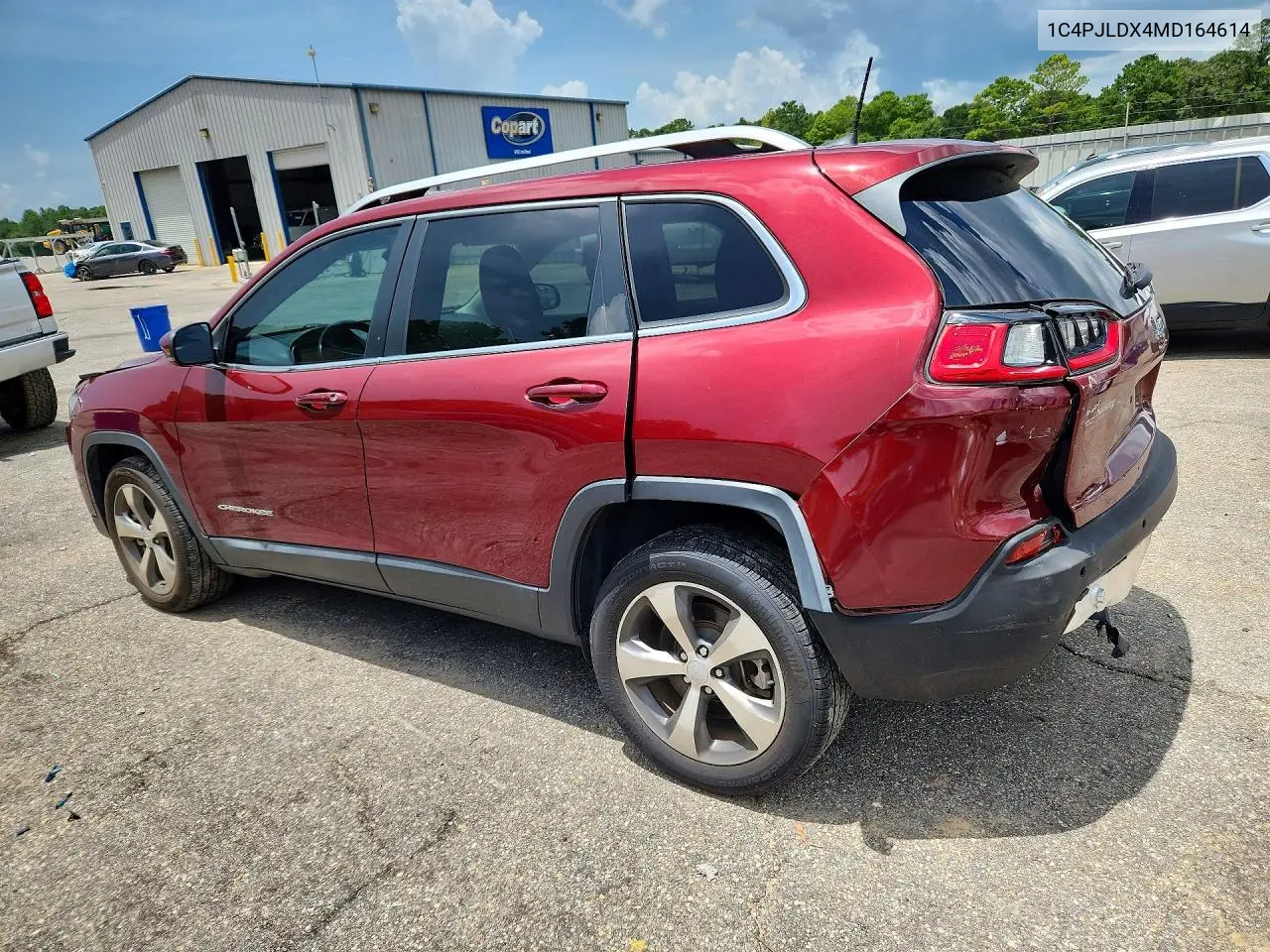 2021 Jeep Cherokee Limited VIN: 1C4PJLDX4MD164614 Lot: 60656006