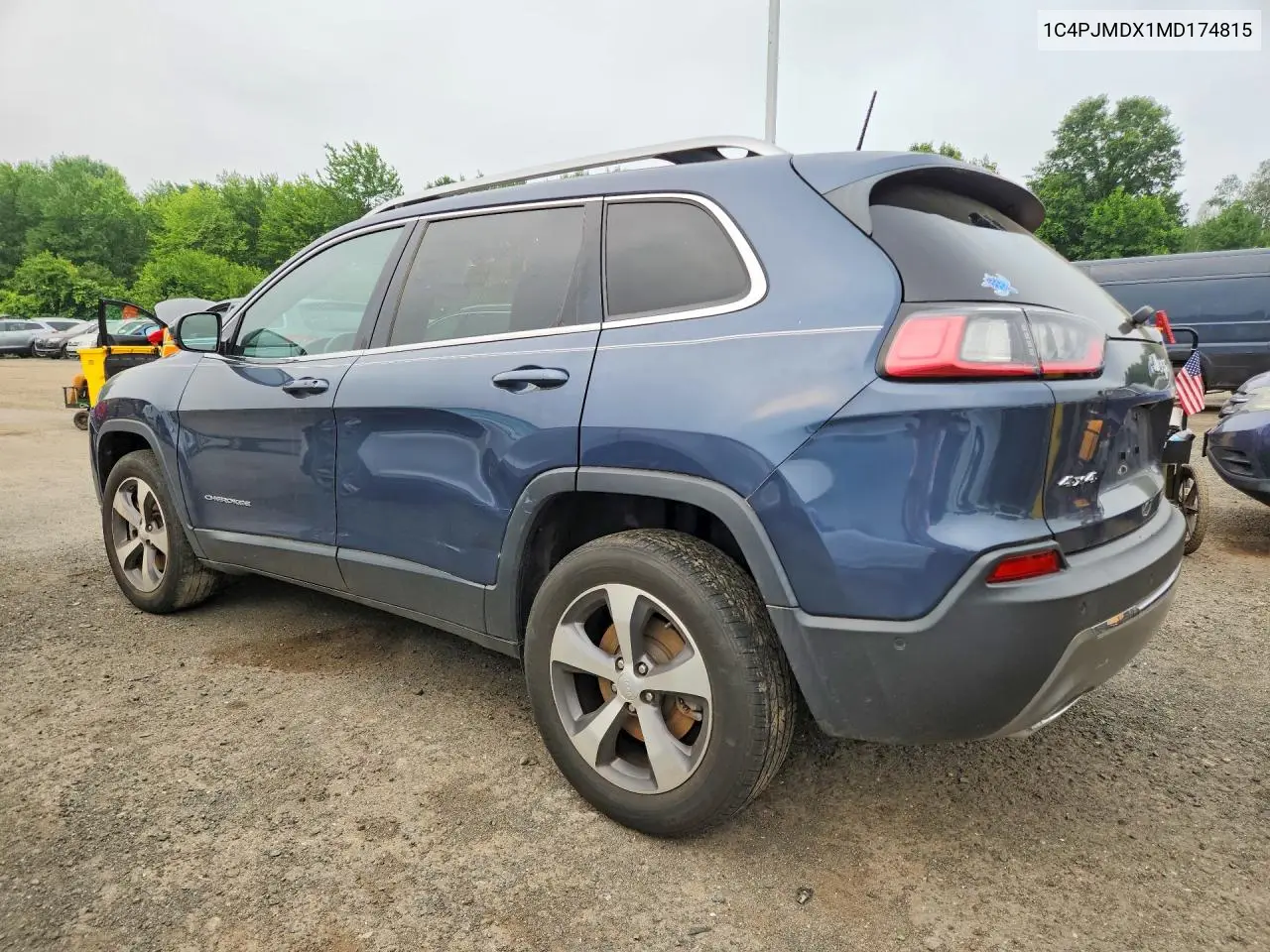 2021 Jeep Cherokee Limited VIN: 1C4PJMDX1MD174815 Lot: 61548436