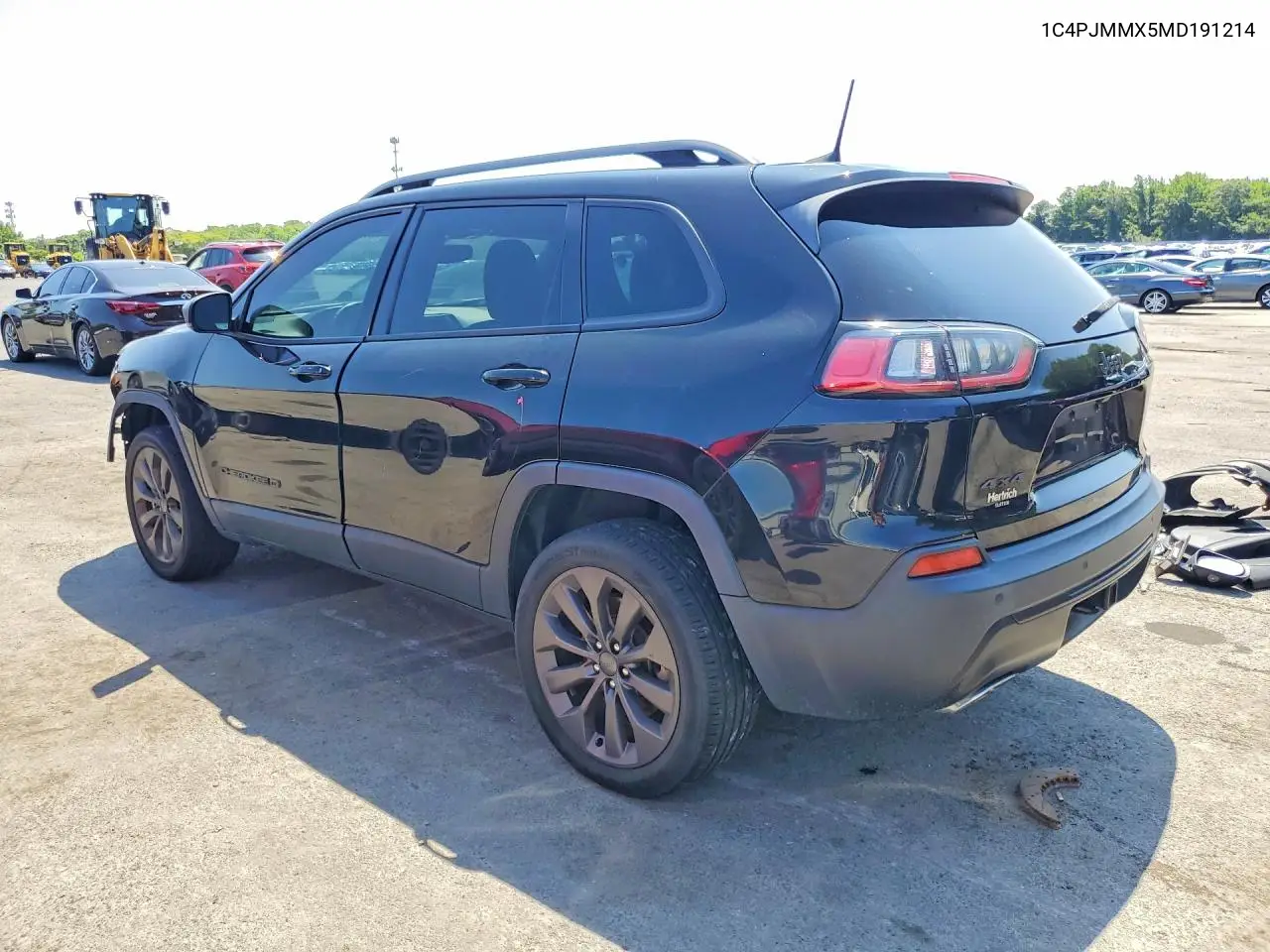 2021 Jeep Cherokee Latitude Lux VIN: 1C4PJMMX5MD191214 Lot: 61556656
