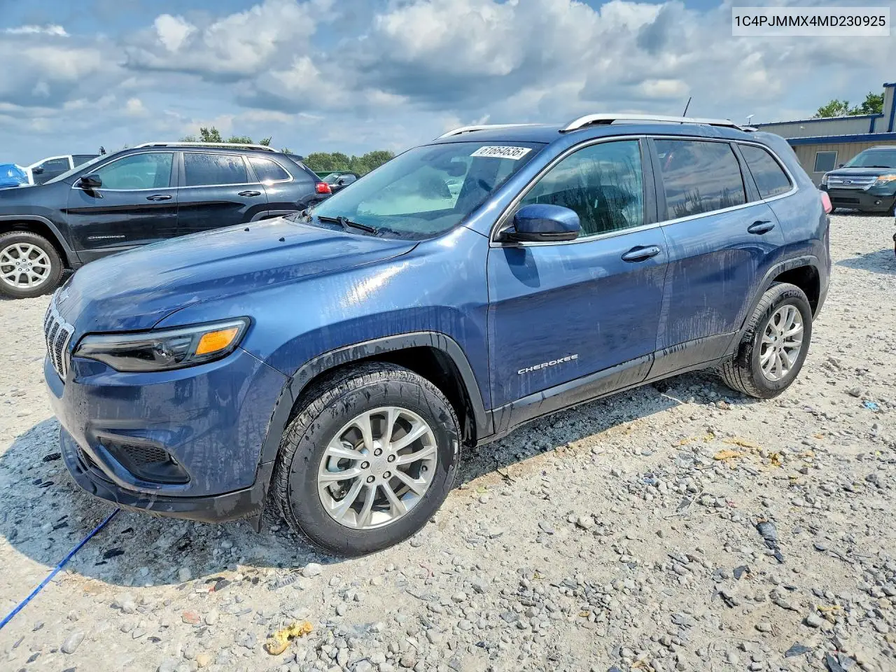 2021 Jeep Cherokee Latitude Lux VIN: 1C4PJMMX4MD230925 Lot: 61664636
